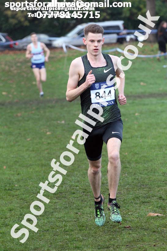Mens junior British Athletics Liverpool Cross Challenge, Sefton Park, Liverpool. Photo:  David T. Hewitson/Sports for All Pics